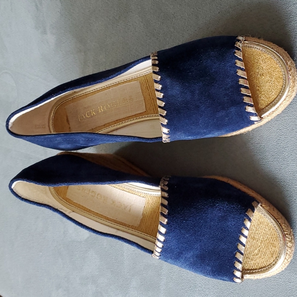 Jack Rogers espadrilles heel 9.5